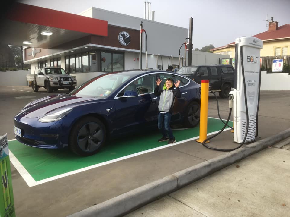 Tasmanian fast charging network rapidly expanding