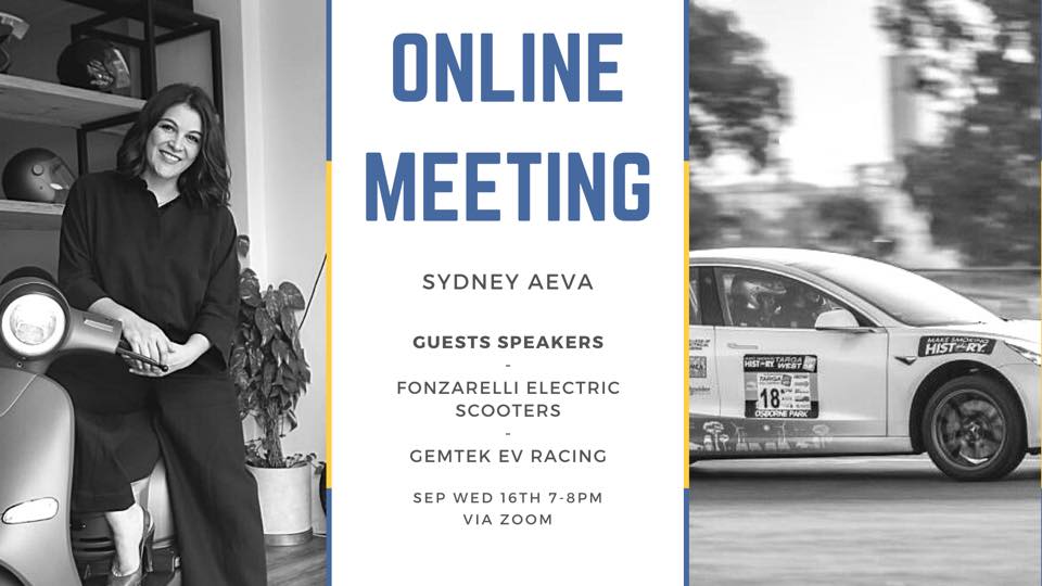 AEVA NSW Branch Meeting on zoom