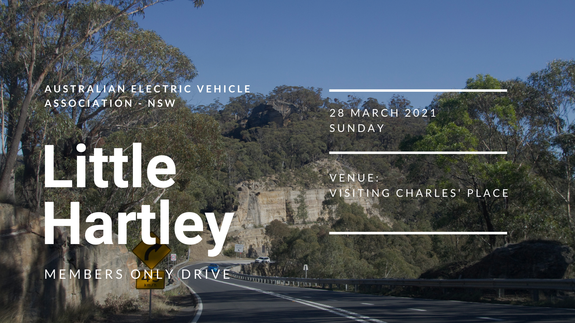 AEVA NSW Drive to Little Hartely March 28th
